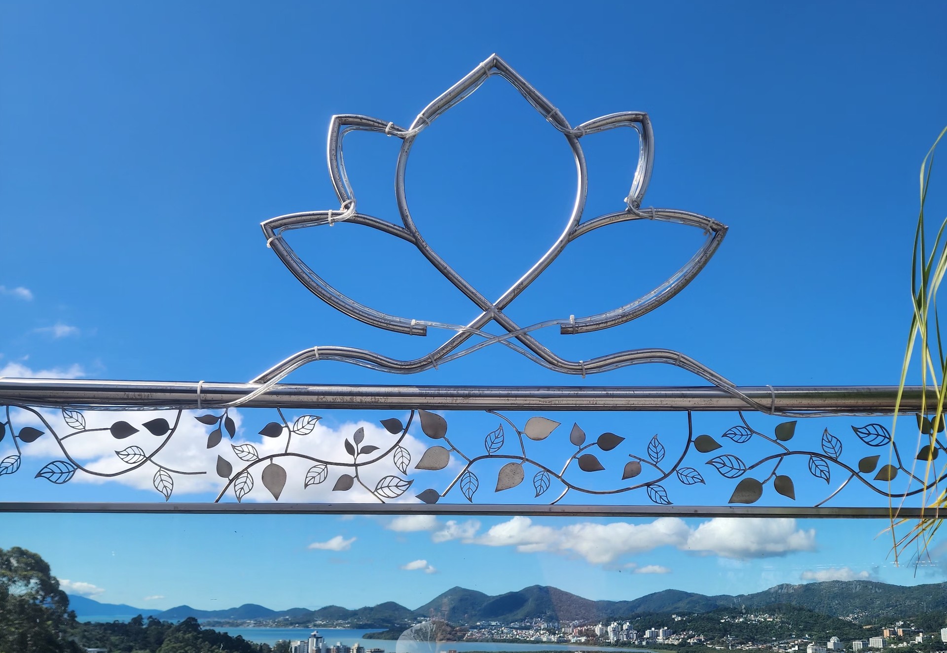 Vista do terraço do Ánanda OM — A Casa da Montanha
